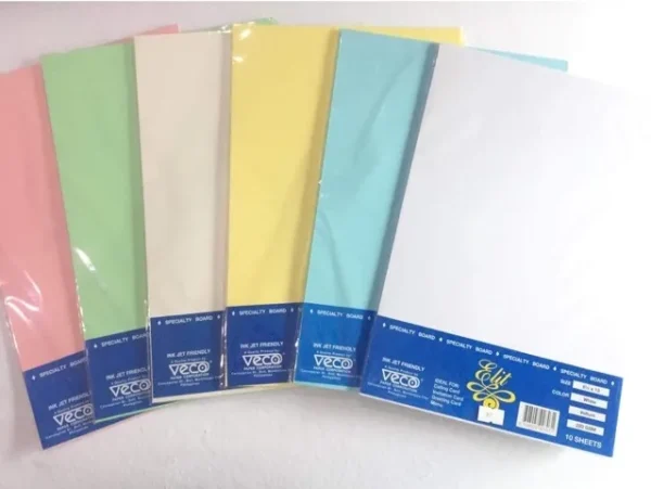 Colored Vellum Elit Specialty Board 220gsm (10 sheets)